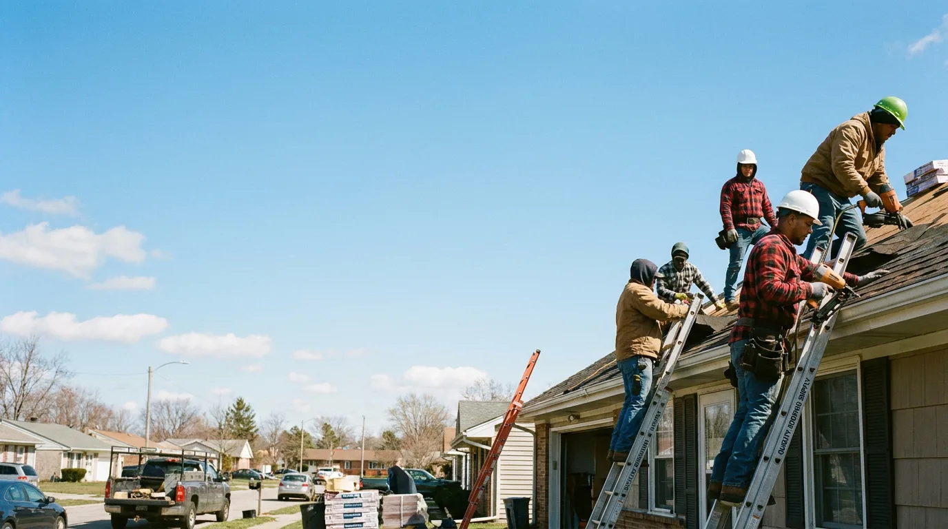 Roofing in Knoxville, IA near me